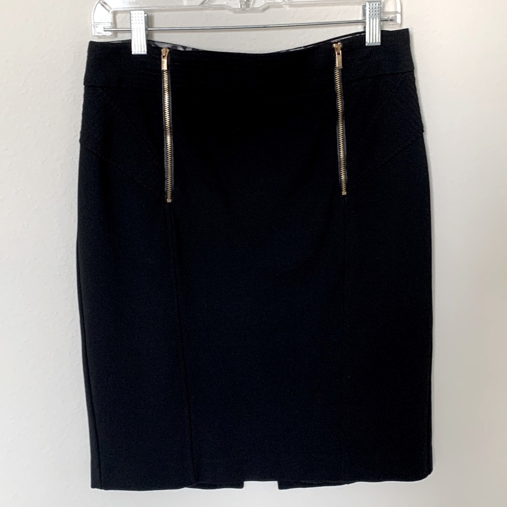 EUC Cache Black Zipper Skirt 10